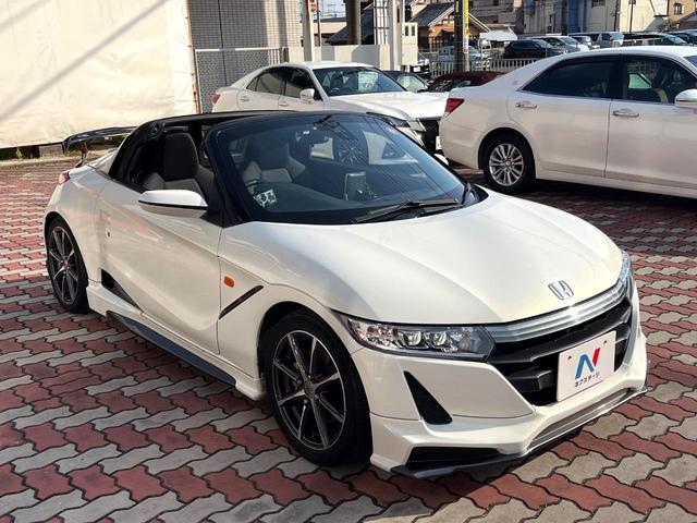 Ｓ６６０ β　６ＭＴ　ターボ　無限エアロ（Ｆ／Ｓ／Ｒ）　無限製カーボンリアウィング　無限製ＡＷ　柿本製マフラー　禁煙車　バックカメラ　ＬＥＤヘッド　スマートキー　ファブリックシート　ＥＴＣ　オートエアコン（36枚目）