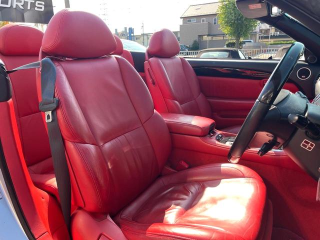 ＳＣ ＳＣ４３０　純正１８インチアルミ　赤革シート　マークレビンソンサウンド付純正ＨＤＤナビ　バックカメラ　ＨＩＤヘッドライト　シートヒーター　クルーズコントロール　Ｖ８　４．３リッター　ＥＴＣ　禁煙車（8枚目）
