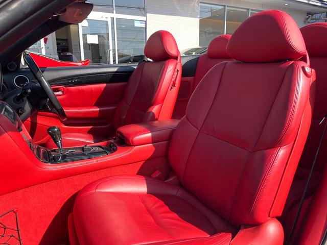 ＳＣ ＳＣ４３０　純正１８インチアルミ　赤革シート　マークレビンソンサウンド付純正ＨＤＤナビ　バックカメラ　ＨＩＤヘッドライト　シートヒーター　クルーズコントロール　Ｖ８　４．３リッター　ＥＴＣ　禁煙車（43枚目）