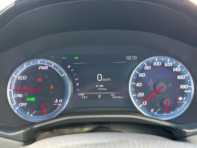 クラウンハイブリッド ＲＳアドバンス　ＴＲＤエアロ（Ｆ／Ｒ）　パノラミックビュー　駐車支援　禁煙車　ＢＳＭ　ＲＣＴＡ　カラーＨＵＤ　ハーフレザー　シートヒーター　シートメモリ　３眼ＬＥＤヘッド　純正１８インチＡＷ　メーカーナビ　ＥＴＣ（46枚目）