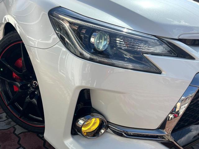 マークＸ ２５０Ｇ　Ｓパッケージ　Ｇ’ｓ　特別仕様　禁煙車　アルパインナビ　バックカメラ　純正１９インチＡＷ　レッドキャリパー　レッドチューニングサスペンション　カーボン調インパネ　革巻きステアリング　クルコン　マフラーカッター　ＥＴＣ（12枚目）
