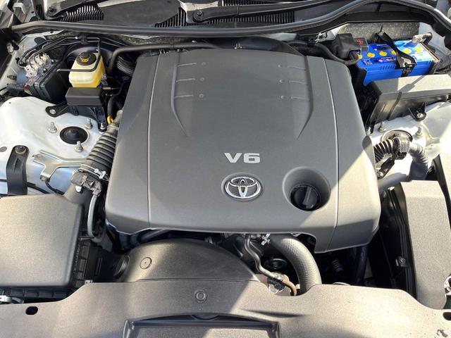 マークＸ ２５０Ｇ　Ｓパッケージ　Ｇ’ｓ　特別仕様　禁煙車　アルパインナビ　バックカメラ　純正１９インチＡＷ　レッドキャリパー　レッドチューニングサスペンション　カーボン調インパネ　革巻きステアリング　クルコン　マフラーカッター　ＥＴＣ（18枚目）