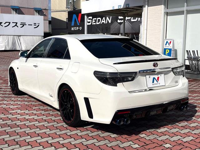 マークＸ ２５０Ｇ　Ｓパッケージ　Ｇ’ｓ　特別仕様　禁煙車　アルパインナビ　バックカメラ　純正１９インチＡＷ　レッドキャリパー　レッドチューニングサスペンション　カーボン調インパネ　革巻きステアリング　クルコン　マフラーカッター　ＥＴＣ（24枚目）