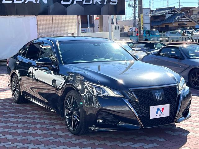 クラウンハイブリッド アスリートＳ　Ｊ－フロンティアリミテッド　後期　黒革　シートベンチレーション　純正ＯＰ１８インチＡＷ　レークル　プリクラ　純正ＳＤナビ　ＬＥＤヘッド　バックカメラ　ウッドコンビステアリング　パワーシート　アルミペダル　ＥＴＣ　禁煙車（16枚目）