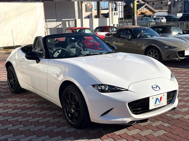 ロードスター ＲＳ　バックカメラ　ＢＯＳＥサウンド　衝突被害軽減システム　禁煙車　ハーフレザーシート　全席シートヒーター　コーナーセンサー　スマートキー　ＬＥＤヘッド　ビルトインＥＴＣ　クルコン　純正１６インチアルミ（23枚目）