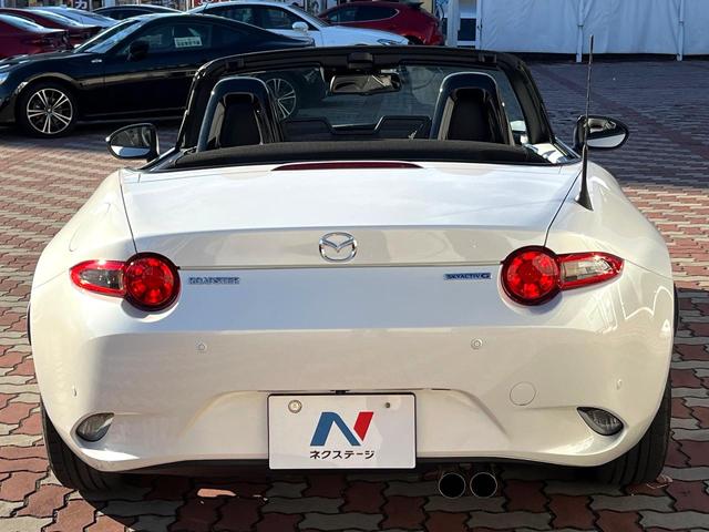 ロードスター ＲＳ　バックカメラ　ＢＯＳＥサウンド　衝突被害軽減システム　禁煙車　ハーフレザーシート　全席シートヒーター　コーナーセンサー　スマートキー　ＬＥＤヘッド　ビルトインＥＴＣ　クルコン　純正１６インチアルミ（32枚目）