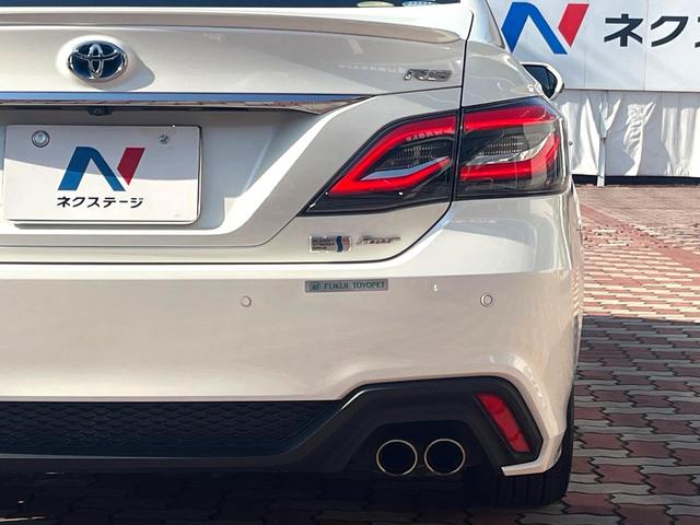 クラウンハイブリッド ＲＳアドバンス　Ｆｏｕｒ　４ＷＤ　ムーンルーフ　黒革　シートベンチレーション　禁煙車　ＢＳＭ　ＲＣＴＡＢ　カラーＨＵＤ　シートメモリ　３眼ＬＥＤヘッド　革巻きステアリング　パドルシフト　セーフティセンス　メーカーナビ　ＥＴＣ（26枚目）