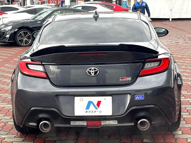 GR86 RZ 6MT 禁煙車 バックカメラ ハーフレザー シートヒーター 純正18インチAW リヤスポイラー LEDヘッド クルコン 革巻きステアリング オートエアコン スマートキー オートライト ETC(16枚目)