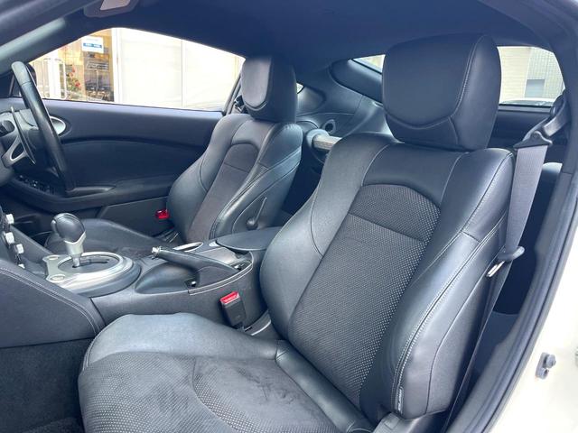 フェアレディZ バージョンT 後期 禁煙車 BOSEサウンド シートヒーター ハーフレザー 純正18インチAW リヤスポイラー バックカメラ HIDヘッド パドルシフト 革巻きステアリング パワーシート スマートキー ETC(9枚目)