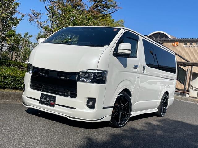 ハイエースバン スーパーＧＬ　ダークプライムＩＩ　４１５コブラカスタム車両　ベットキット付き　１．５インチダウン　ビッグＸ１１ナビ　ご来店予約お願い致します（2枚目）