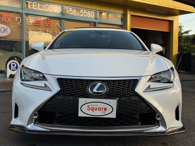 RC RC200t Fスポーツ サンルーフ マークレビンサウンド TRDマフラー エアロ 三眼ヘッドライトブラインドスポットモニタークリアランスソナー 禁煙車(4枚目)