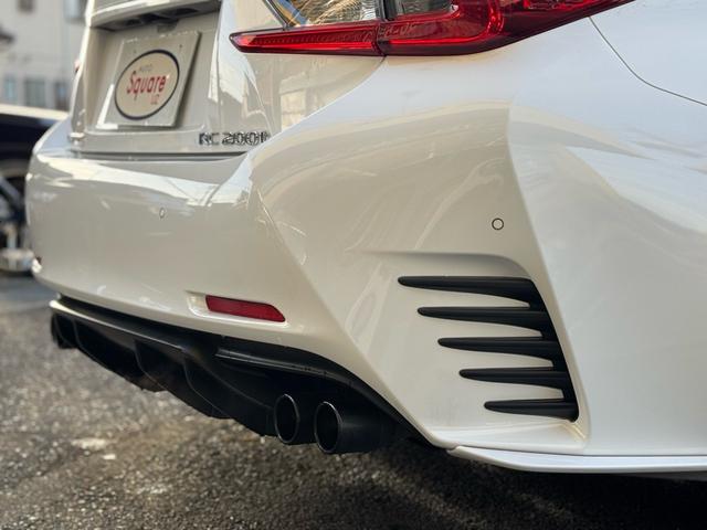 RC RC200t Fスポーツ サンルーフ マークレビンサウンド TRDマフラー エアロ 三眼ヘッドライトブラインドスポットモニタークリアランスソナー 禁煙車(14枚目)