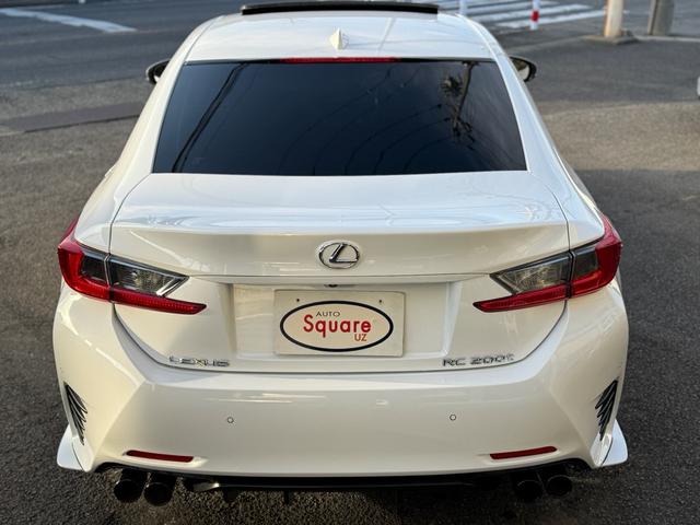 RC RC200t Fスポーツ サンルーフ マークレビンサウンド TRDマフラー エアロ 三眼ヘッドライトブラインドスポットモニタークリアランスソナー 禁煙車(17枚目)