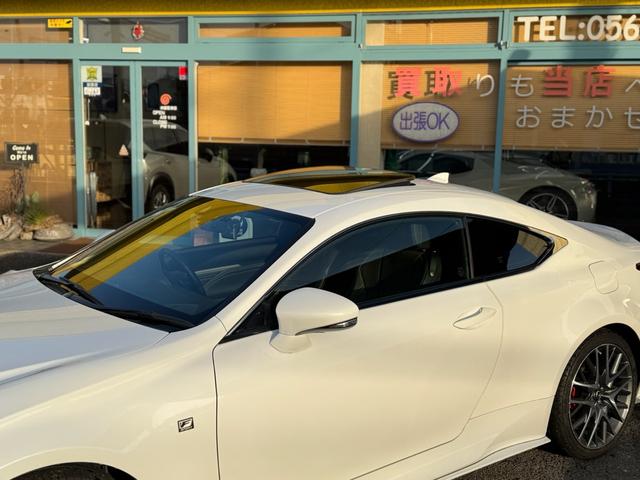 RC RC200t Fスポーツ サンルーフ マークレビンサウンド TRDマフラー エアロ 三眼ヘッドライトブラインドスポットモニタークリアランスソナー 禁煙車(24枚目)