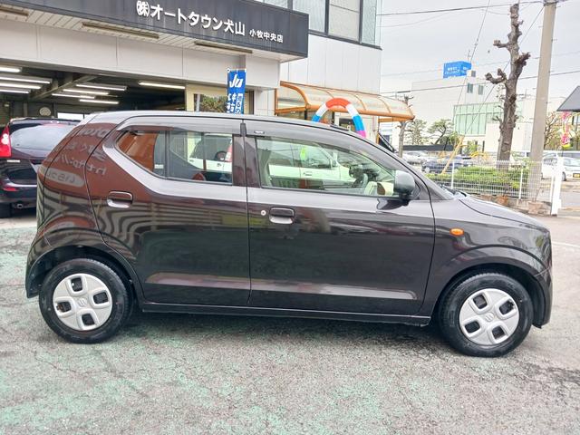 アルト L 1オーナー車 当店下取車 禁煙車 平成29年式 CVTオートマチック アーバンブラウンパールメタリック色 キーレスエントリー ETC シートヒーター アイドリングストップ ドアバイザー 横滑り防止装置(45枚目)