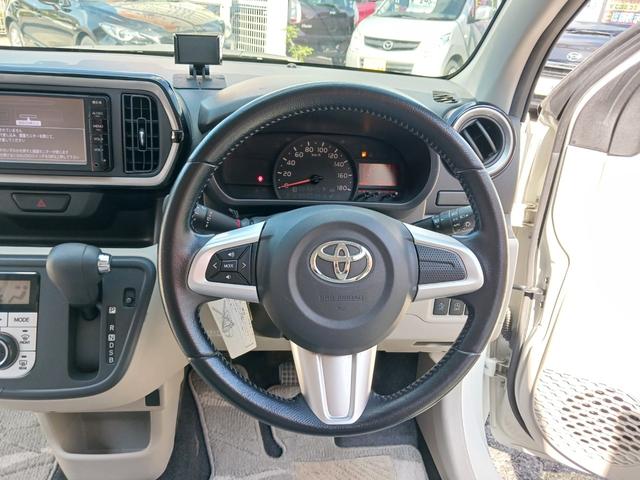 パッソ X Gパッケージ ワンオーナー車 禁煙車 1.0XGパッケージ 衝突軽減ブレーキサポート 純正SDナビTV Bluetooth バックカメラ LEDヘッドライト LEDフォグランプ スマートキー  プッシュスターター(11枚目)