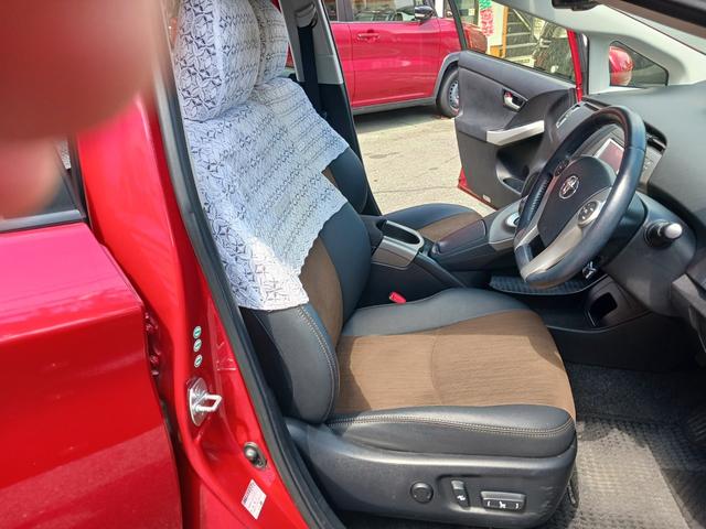 プリウス G 禁煙車 平成24年式1.8G後期 走行52120キロ パワーシート 純正SDナビTV バックカメラ ETC クルーズコントロール スマートキー プッシュスターター 電動格納ウインカードアミラー アルミ(26枚目)