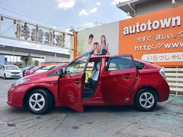 プリウス G 禁煙車 平成24年式1.8G後期 走行52120キロ パワーシート 純正SDナビTV バックカメラ ETC クルーズコントロール スマートキー プッシュスターター 電動格納ウインカードアミラー アルミ(31枚目)