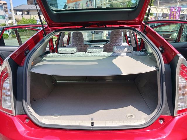 プリウス G 禁煙車 平成24年式1.8G後期 走行52120キロ パワーシート 純正SDナビTV バックカメラ ETC クルーズコントロール スマートキー プッシュスターター 電動格納ウインカードアミラー アルミ(45枚目)