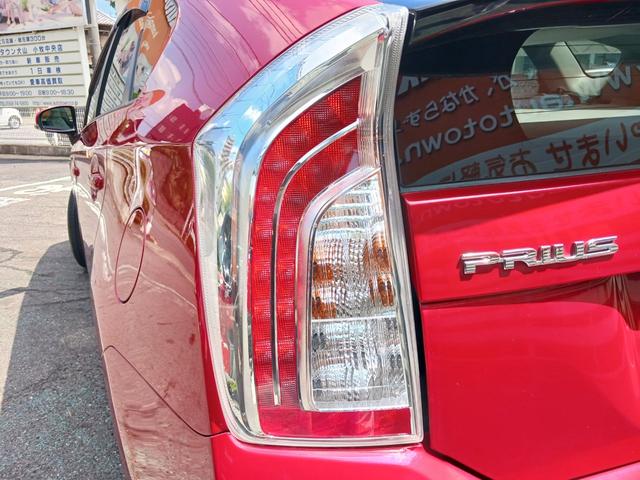 プリウス G 禁煙車 平成24年式1.8G後期 走行52120キロ パワーシート 純正SDナビTV バックカメラ ETC クルーズコントロール スマートキー プッシュスターター 電動格納ウインカードアミラー アルミ(54枚目)