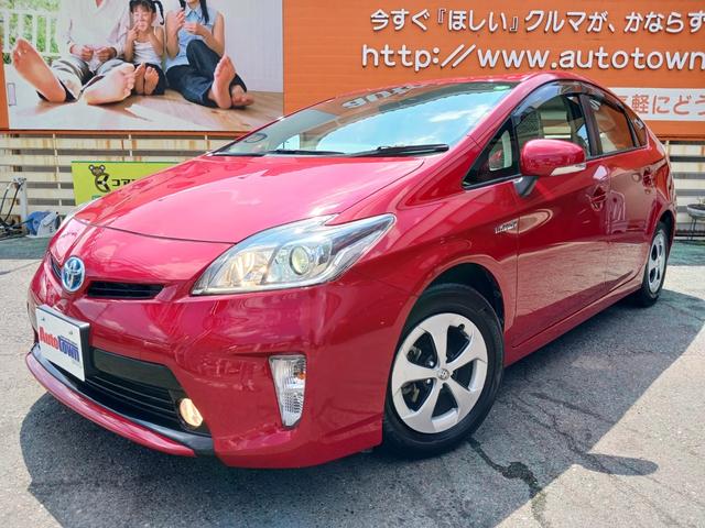 プリウス G 禁煙車 平成24年式1.8G後期 走行52120キロ パワーシート 純正SDナビTV バックカメラ ETC クルーズコントロール スマートキー プッシュスターター 電動格納ウインカードアミラー アルミ(56枚目)