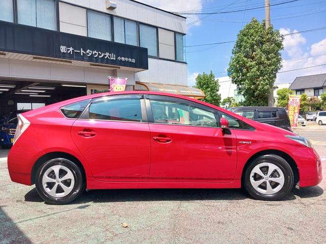 プリウス G 禁煙車 平成24年式1.8G後期 走行52120キロ パワーシート 純正SDナビTV バックカメラ ETC クルーズコントロール スマートキー プッシュスターター 電動格納ウインカードアミラー アルミ(61枚目)