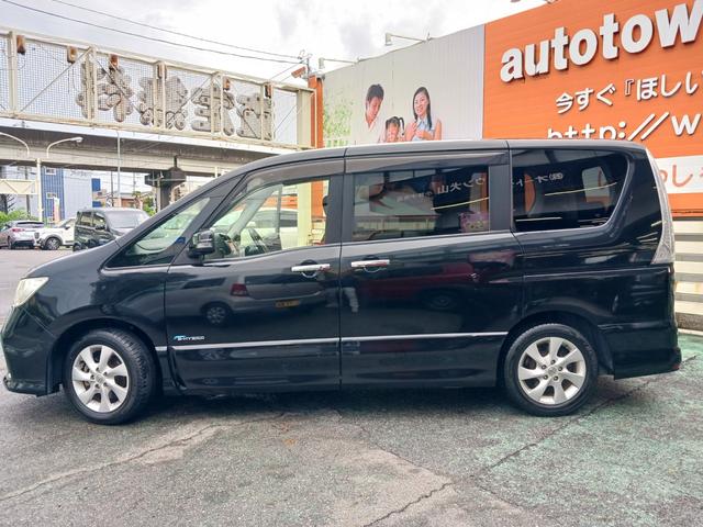 セレナ ハイウェイスター S-ハイブリッド 禁煙車 純正SDナビ フルセグTV バックカメラ Bluetooth ETC両側パワースライドドア HIDヘッドライト フォグランプ フィリップダウンモニター クルーズコントロール 純正アルミホイール(33枚目)