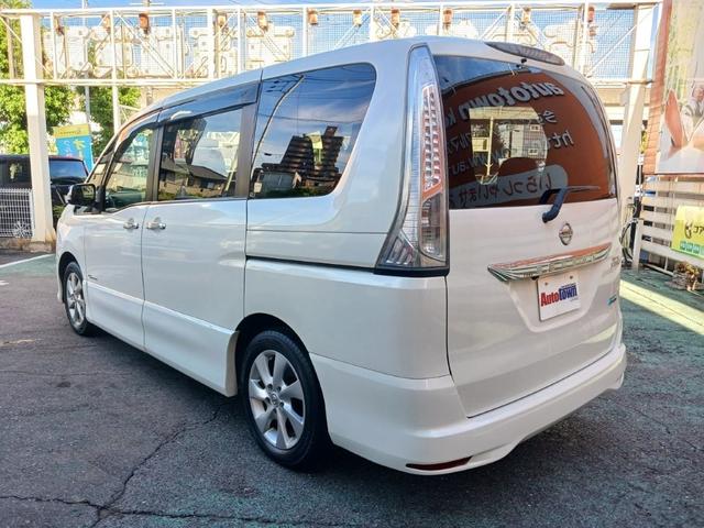 セレナ ハイウェイスター S-ハイブリッド 禁煙車 純正SDナビ フルセグTV バックカメラ(曇りあり) ETC 両側電動スライドドア クルーズコントロール スマートキー プッシュスターター革巻ハンドル アイドリングストップ純正16インチアルミ(59枚目)