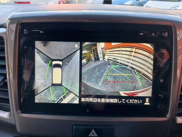 スペーシアカスタムZ ターボ 禁煙車 ディアルカメラブレーキサポート 両側電動スライド HIDヘッドライトフ ォグランプ純正メモリーナビ フルセグTV Bluetooth 全方位カメラ ETC クルーズコントロール パドルシフト(14枚目)