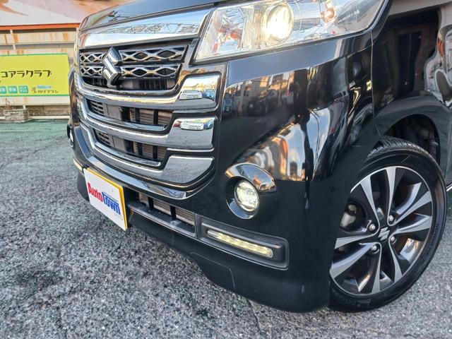 スペーシアカスタムZ ターボ 禁煙車 ディアルカメラブレーキサポート 両側電動スライド HIDヘッドライトフ ォグランプ純正メモリーナビ フルセグTV Bluetooth 全方位カメラ ETC クルーズコントロール パドルシフト(58枚目)