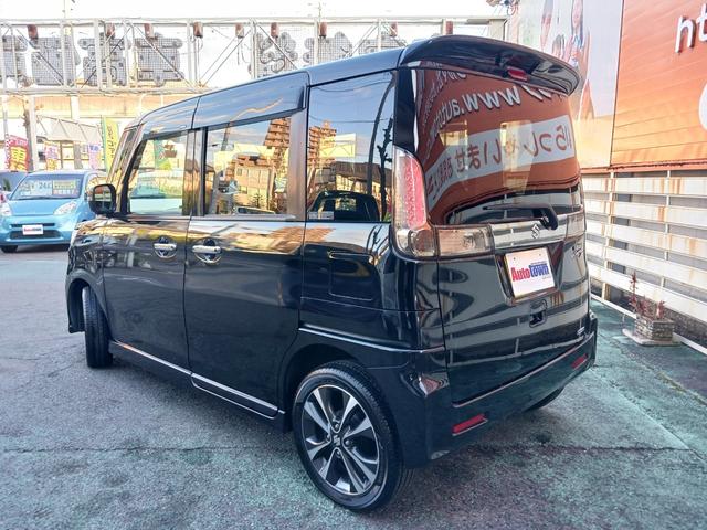 スペーシアカスタムZ ターボ 禁煙車 ディアルカメラブレーキサポート 両側電動スライド HIDヘッドライトフ ォグランプ純正メモリーナビ フルセグTV Bluetooth 全方位カメラ ETC クルーズコントロール パドルシフト(65枚目)