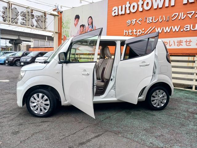 ＭＲワゴンＷｉｔ ＬＳ　禁煙車　ＷＩｔ　レザーシート　ＨＩＤライト　社外ケンウッドメモリーナビＴＶ　バックモニター　ＵＳＢ端子　スマートキー　プッシュスターター　革巻ハンドル　ＣＤ再生　ベンチシート　ＰＶガラス　純正アルミ（28枚目）