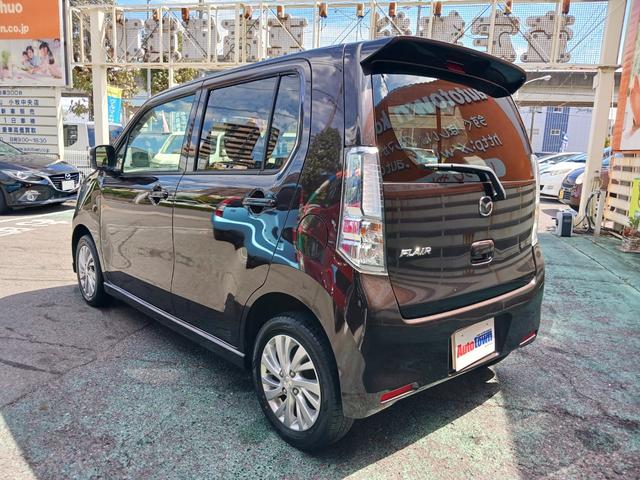 フレア ＨＳ　ＨＳ（４名）　禁煙車　ＨＳ衝突軽減ブレーキ　走行６４０００キロ車検令和９年３月　社外ＳＤナビＴＶ　ＣＤ　ＥＴＣ　スマートキー　プッシュスターター　シートヒーター　革巻ハンドル　オートＡＣアルミホイール（52枚目）