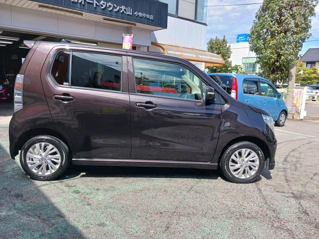 フレア ＨＳ　ＨＳ（４名）　禁煙車　ＨＳ衝突軽減ブレーキ　走行６４０００キロ車検令和９年３月　社外ＳＤナビＴＶ　ＣＤ　ＥＴＣ　スマートキー　プッシュスターター　シートヒーター　革巻ハンドル　オートＡＣアルミホイール（55枚目）