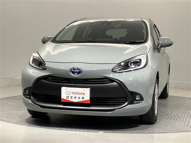 アクア X 踏み間違い防止 イモビ ナビ LEDヘッドライト スマートキー 横滑り防止機能 キーレスエントリー オートクルーズ オートエアコン 元試乗車 ETC カーテンエアバッグ パワーステアリング ABS(2枚目)