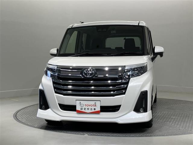 ルーミー カスタムG-T 助手席エアバック 両側オートスライドドア スマートキープッシュスタート LEDライト 1オーナー 横滑り防止機能 クルコン ETC付 アルミホイール キーレス DVD ナビ&TV セキュリティ ABS(2枚目)