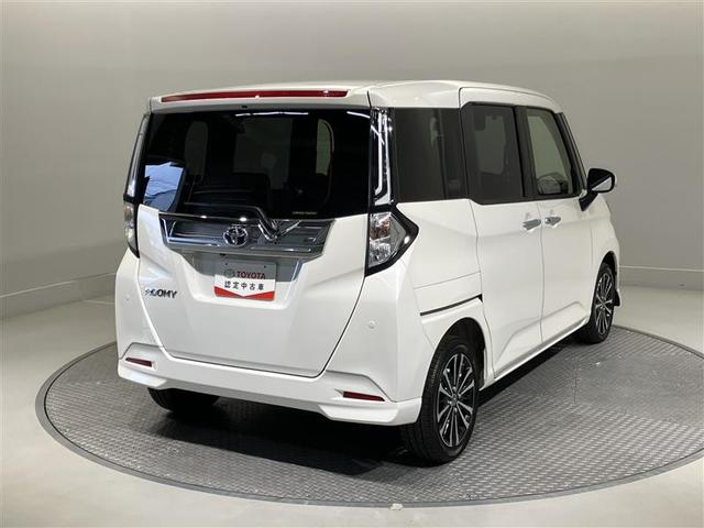 ルーミー カスタムG-T 助手席エアバック 両側オートスライドドア スマートキープッシュスタート LEDライト 1オーナー 横滑り防止機能 クルコン ETC付 アルミホイール キーレス DVD ナビ&TV セキュリティ ABS(4枚目)