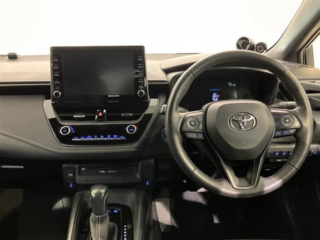 カローラツーリング ハイブリッド ダブルバイビー 追突軽減ブレーキ バックモニタ 地デジフルセグ DVD 横滑防止 ナビTV スマキー LEDライト デュアルエアバッグ エアコン オートクルーズ サイドエアバッグ ETC付 PS キーフリー ABS(5枚目)