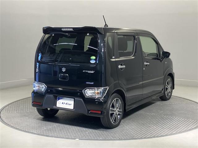 ワゴンRスティングレー ハイブリッドT ワンオーナー車 ナビTV ESC ETC装着車 リアカメラ Sキー ドライブレコーダー アルミホイール クルーズコントロール LEDヘッドランプ メモリーナビ ベンチシート キーレス ABS AAC(4枚目)