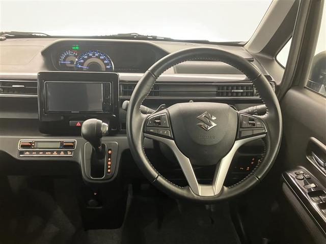 ワゴンRスティングレー ハイブリッドT ワンオーナー車 ナビTV ESC ETC装着車 リアカメラ Sキー ドライブレコーダー アルミホイール クルーズコントロール LEDヘッドランプ メモリーナビ ベンチシート キーレス ABS AAC(5枚目)