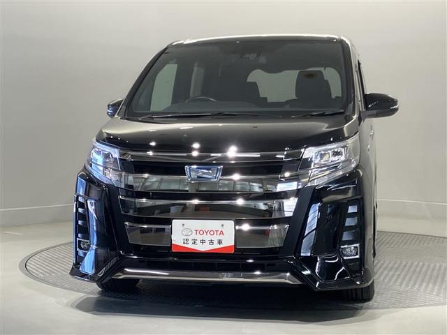ノア ハイブリッドSi ダブルバイビーII Bカメラ 横滑り防止装置 LED 地デジ ミュージックプレイヤー接続可 1オーナー オートクルーズ DVD再生可 メモリナビ エアバッグ ETC ナビ&TV 3列シート ABS アルミホイール(2枚目)