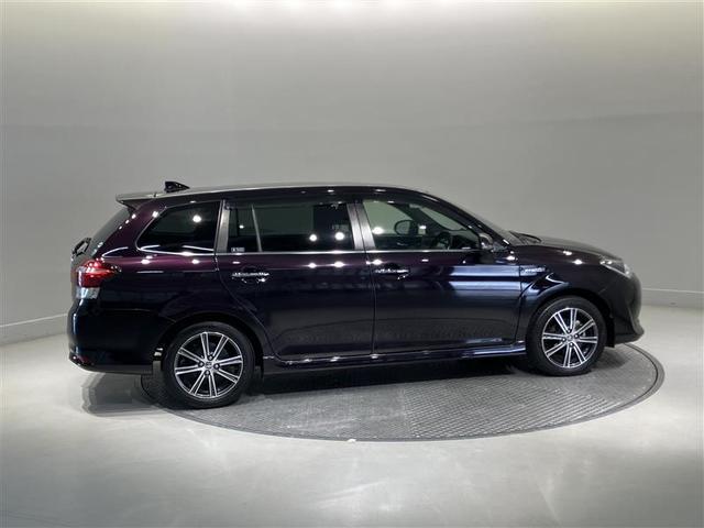 カローラフィールダー ハイブリッドG ダブルバイビー PCS インテリキー 横滑防止 ミュージックプレイヤー接続可 フルセグTV メンテナンスノート LEDヘッドライト オートエアコン ワンオーナー ETC DVD再生 アルミホイール キーフリーシステム(3枚目)