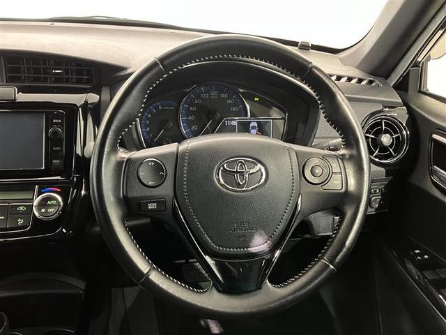 カローラフィールダー ハイブリッドG ダブルバイビー PCS インテリキー 横滑防止 ミュージックプレイヤー接続可 フルセグTV メンテナンスノート LEDヘッドライト オートエアコン ワンオーナー ETC DVD再生 アルミホイール キーフリーシステム(20枚目)