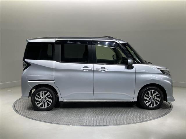 ルーミー カスタムＧ　アイドリング　両側電動ＳＤ　ＬＥＤヘット　バックビューモニター　衝突回避ブレーキ　地デジ　スマートキー　メモリナビ　クルーズコントロール　ＤＶＤ　ＥＴＣ　１オーナー　オートエアコン　アルミホイール（3枚目）