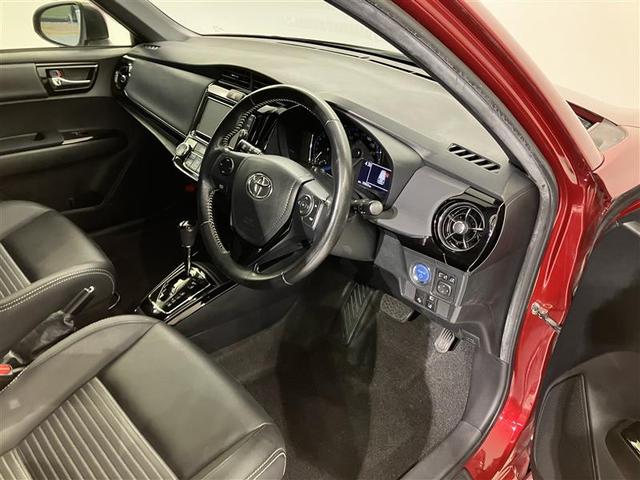 カローラフィールダー ハイブリッドG ダブルバイビー PCS インテリキー 横滑防止 ミュージックプレイヤー接続可 フルセグTV クルーズコントロール LEDヘッドライト オートエアコン ワンオーナー ETC DVD再生 アルミホイール ナビTV ABS(13枚目)