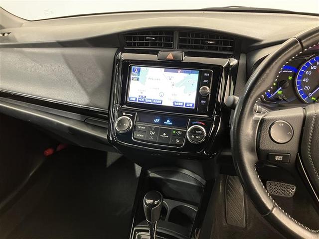 カローラフィールダー ハイブリッドG ダブルバイビー PCS インテリキー 横滑防止 ミュージックプレイヤー接続可 フルセグTV クルーズコントロール LEDヘッドライト オートエアコン ワンオーナー ETC DVD再生 アルミホイール ナビTV ABS(18枚目)