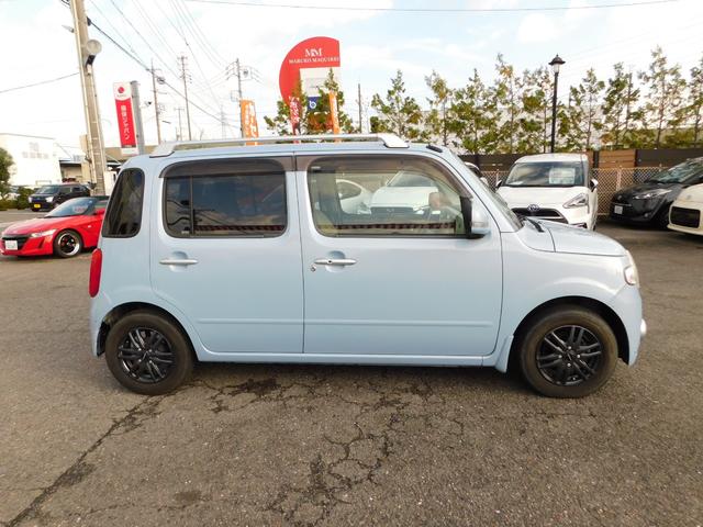 ミラココア ココアプラスＧ　スマートキー　社外ナビ　ＣＤ　ＴＶ　バックカメラ　電動格納ミラー　ルーフレール　社外アルミホイール（7枚目）