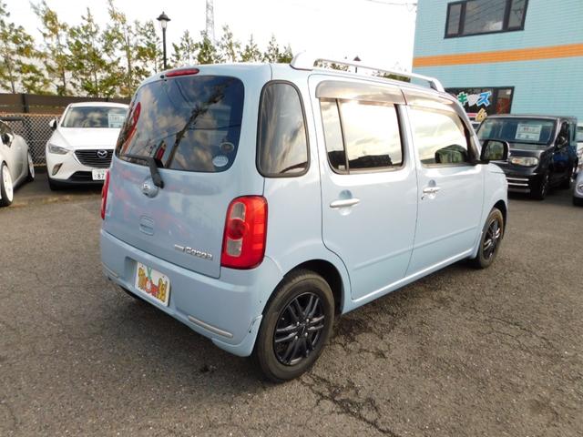 ミラココア ココアプラスＧ　スマートキー　社外ナビ　ＣＤ　ＴＶ　バックカメラ　電動格納ミラー　ルーフレール　社外アルミホイール（9枚目）