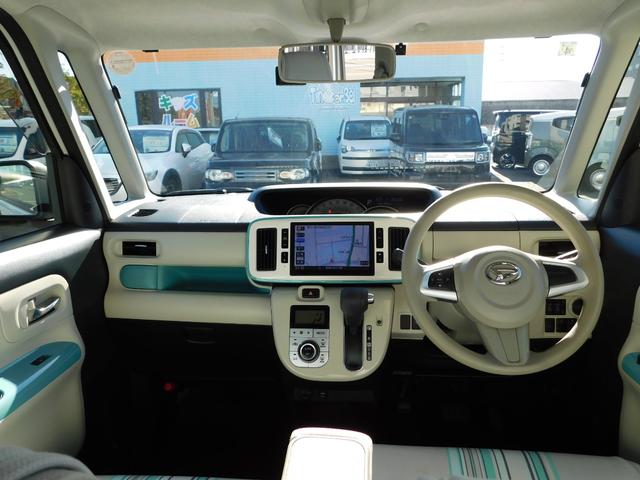 ムーヴキャンバス Ｇメイクアップ　ＳＡＩＩ　純正ＳＤナビ　ＣＤ　ＤＶＤ　Ｂｌｕｅｔｏｏｔｈ　フルセグ　バックモニター　３６０度カメラ　両側パワースライドドア　ＬＥＤヘッドライト　ＥＴＣ　ドライブレコーダー　シートヒーター　スマートキー（2枚目）