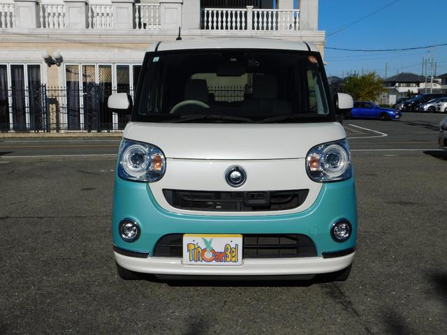 ムーヴキャンバス Ｇメイクアップ　ＳＡＩＩ　純正ＳＤナビ　ＣＤ　ＤＶＤ　Ｂｌｕｅｔｏｏｔｈ　フルセグ　バックモニター　３６０度カメラ　両側パワースライドドア　ＬＥＤヘッドライト　ＥＴＣ　ドライブレコーダー　シートヒーター　スマートキー（5枚目）